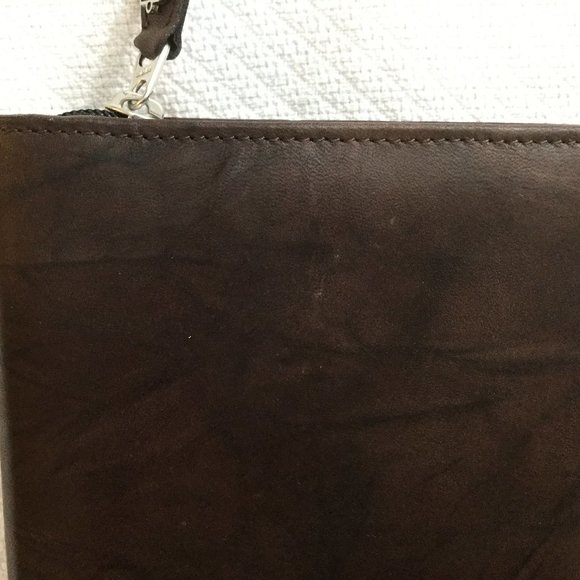 Day-Timer Brown Vegan Leather Zip Planner Cover | Junior Size - Picture 9 of 15